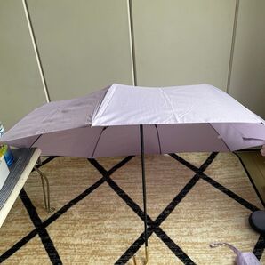 折りたたみ傘 パープル