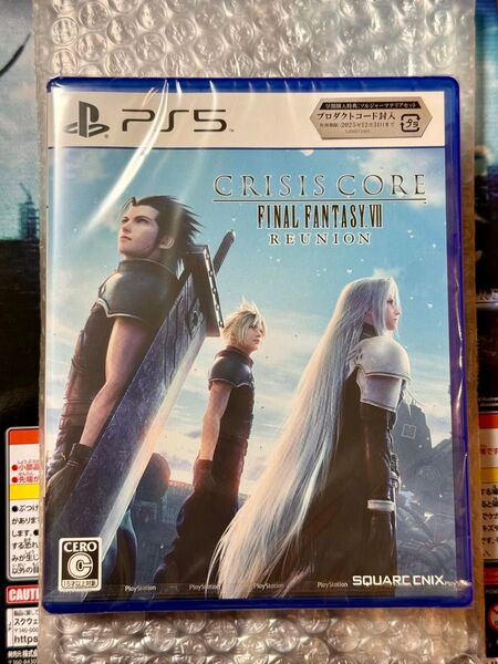 PS5 FF7クライシスコアリユニオン 新品 ファイナルファンタジー7