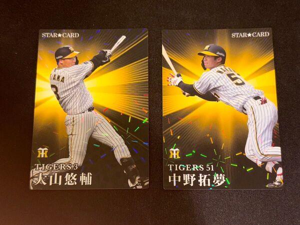 阪神タイガース プロ野球チップス スターカードプロ野球カード