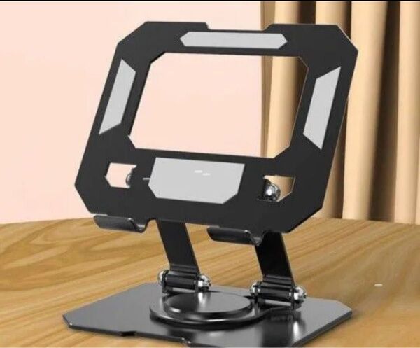タブレットスタンド スマホスタンド360度回転 ipad スタンド折畳み式