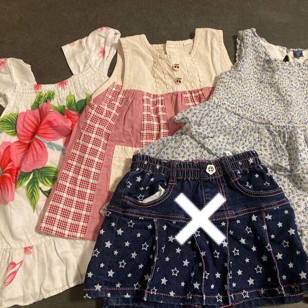 Baby gap 女の子 春夏服 まとめ売り100サイズ ワンピース