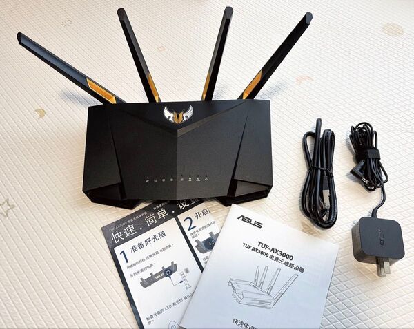 ASUS WiFi 無線 ルーター TUF-AX3000 ゲーミングルーター 無線LANルーター ルーター WiFiルーター