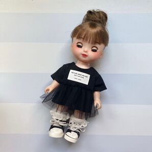 1071. ソランちゃん メルちゃん服 チュール ワンピース