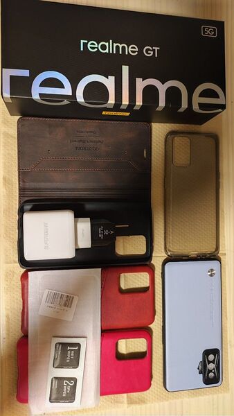 realme GT 5G 128GB 8G 起動せず おまけ付きSIMフリー superVOOC有りsnapdragon888