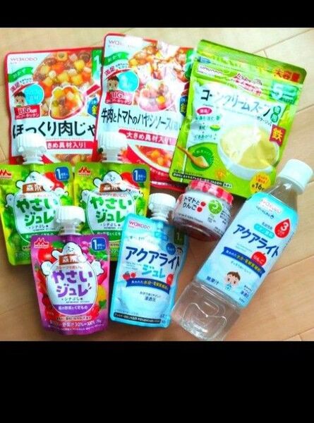 和光堂 キューピー 森永 ベビーフード 離乳食 まとめ売り 9点