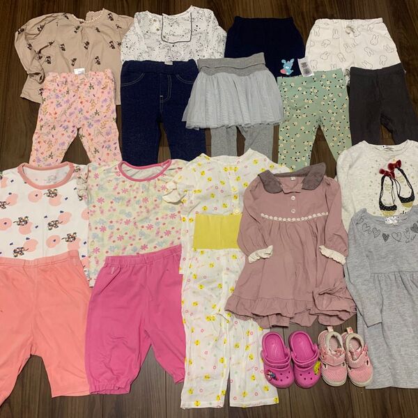 女の子 80〜90cm 靴 まとめ売り