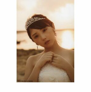 乃木坂46 公式グッズ 生写真 1枚 与田祐希　与田祐希 2nd写真集　無口な時間　ドレス　楽天ブックス特典　しあわせの保護色