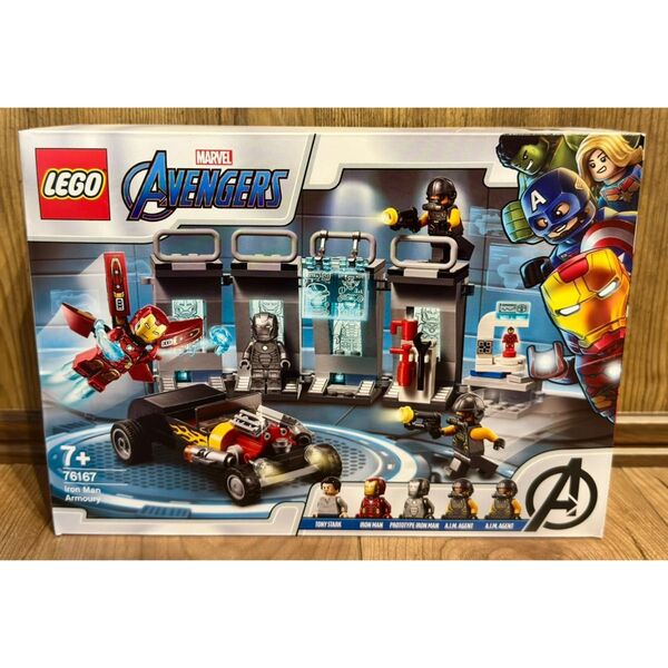 新品未開封 レゴ LEGO 76167 アイアンマンの武器庫 MARVEL マーベル ミニフィグ レア 廃盤
