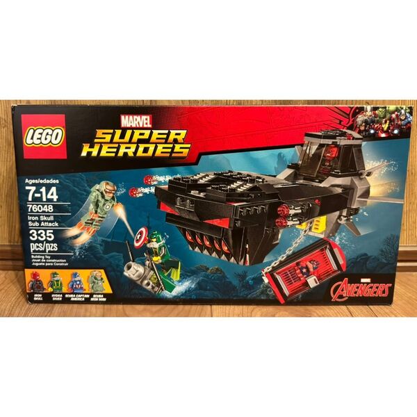 新品未開封 レゴ LEGO 76048 アイアンスカル サブアタック アイアンマン MARVEL マーベル レア 廃盤