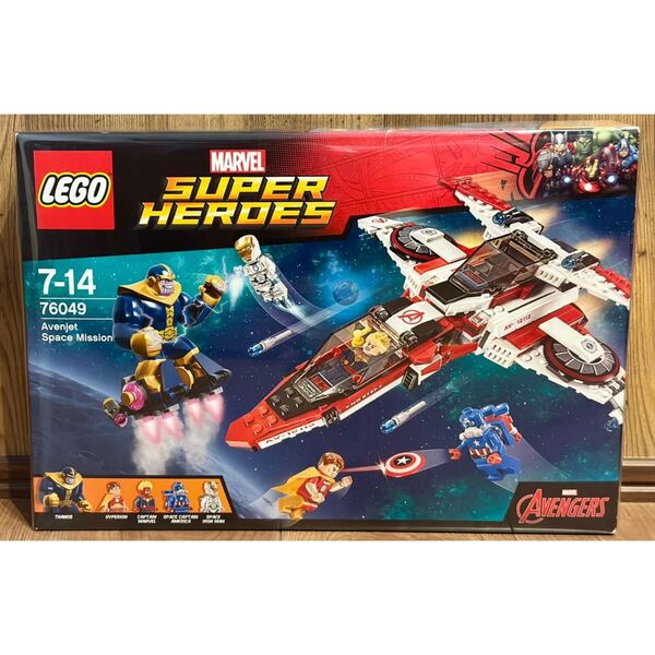 新品未開封 レゴ LEGO 76049 アベンジェット スペースミッション アイアンマン MARVEL マーベル レア 廃盤
