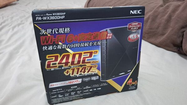 NEC Aterm PA-WX3600HP 無線LANルーター