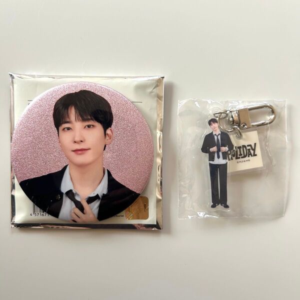 SEVENTEEN HOLIDAY ウォヌ 缶バッジ アクリルチャーム