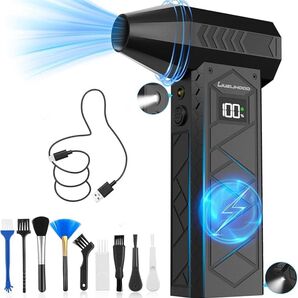 【新品】 電動エアダスター 200000RPM 10000mAh 掃除機 ブロアー