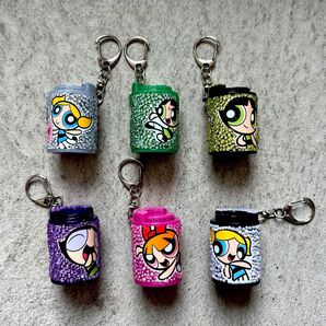 デコれる コインケース【デコ済み】パワパフガールズ①