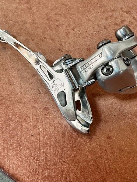 Campagnolo Record フロントディレイラー 10速 バンド式