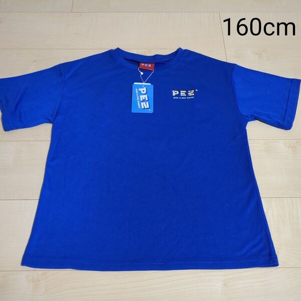 新品 PEZ 半袖 Tシャツ 160 青 ブルー ガールズ ジュニア