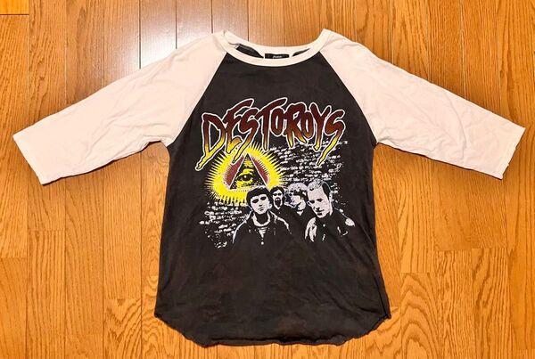 jouetie ジュエティ 七分丈Tシャツ DESTROYS LIVE