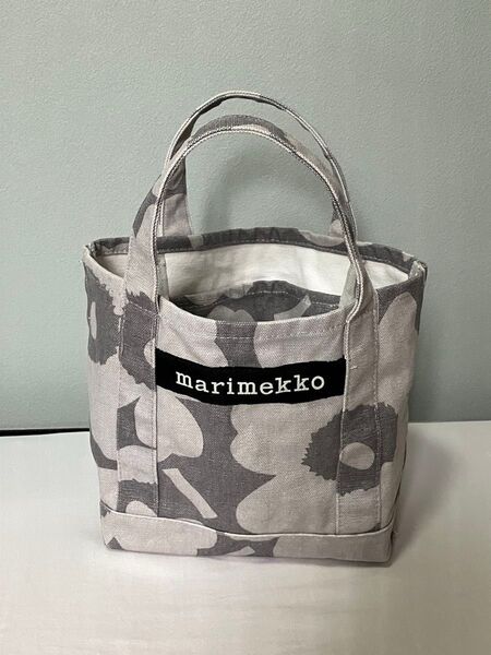 marimekko マリメッコ グレー ミニトートバッグ