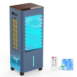 【新品未開封】冷風機 8リットルタンク マイナスイオン 省エネ 静音 24時間入/切タイマー