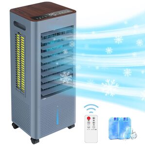 【新品未使用】冷風扇 24時間入切タイマー 省エネ 空気清浄 静音 8Lタンク