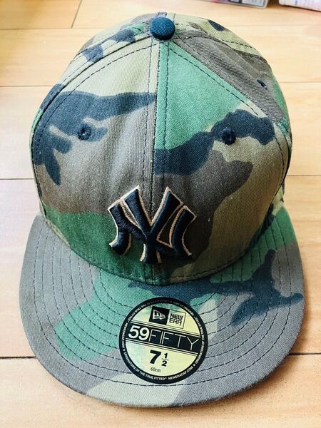 New Era ニューエラ 59FIFTY 迷彩柄 MLB キャップ 帽子