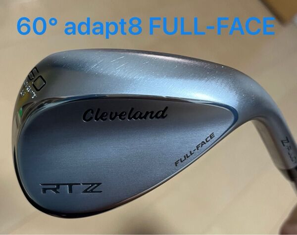 クリーブランド ウェッジ RTZ 60度 adapt8 FULL-FACE
