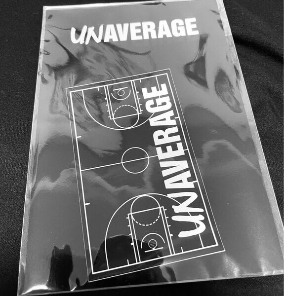 千葉ジェッツ 富樫勇樹 UNAVERAGE 非売品 ステッカー