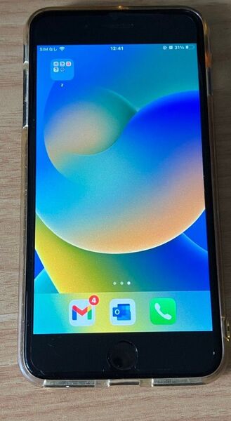 iPhone8 plus 256GB本体 ブラック SIMフリー