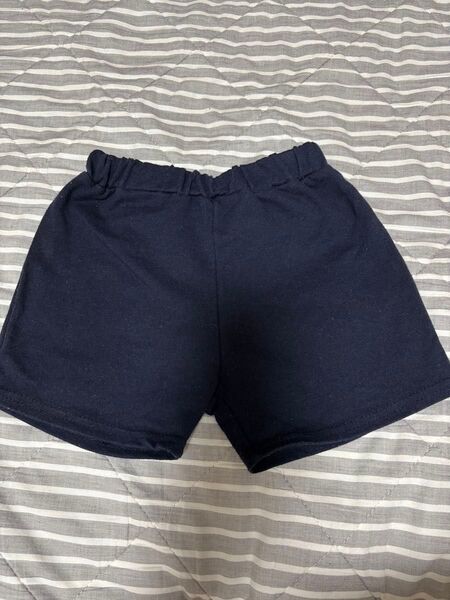 ネイビー 半ズボン 100〜110 体操 体育 ハーフパンツ 体操着 短パン ショートパンツ キッズ