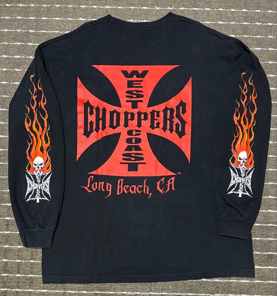 90s west coast choppers ロングスリーブ ロンT XL