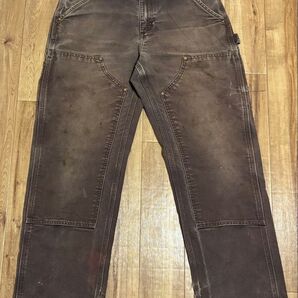 フェード最高 carhartt ダブルニーペインターパンツ 30×30 DKB