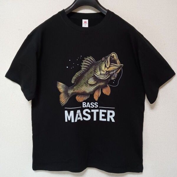 BASS MASTERバスマスター新品未使用Tシャツ半袖ブラックサイズXL