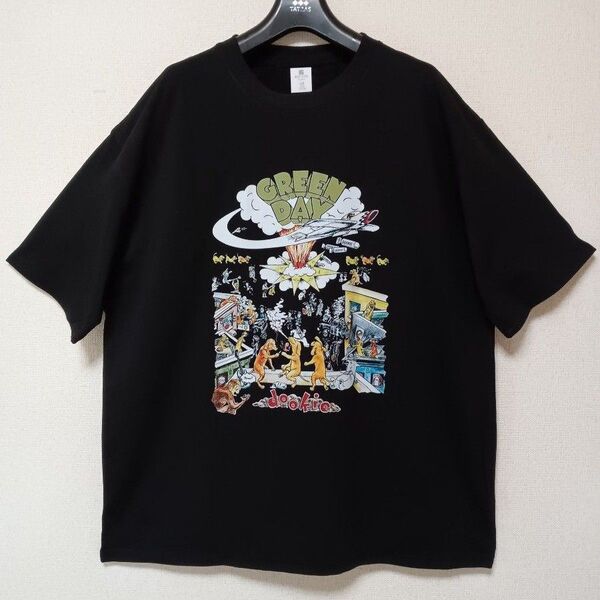 Green Dayグリーンデイ新品未使用ロックTシャツ半袖ブラックサイズ2XL