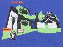 ◆Tシャツ 半袖 サイズ(S) Laundry(ランドリー) ご当地シリーズ002 大阪 たこやき◆古着 日本製 同梱可 大阪城 太陽の塔 かに道楽 グリコ_画像6