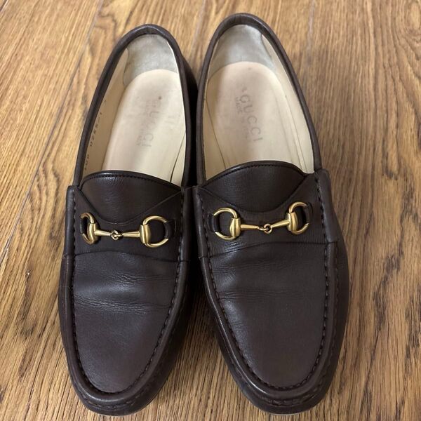 GUCCI ホースビットローファー GUCCI ブラウン ローファー