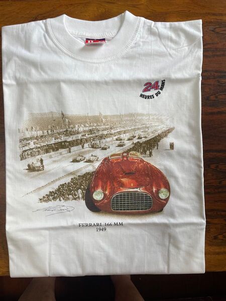 24 HEURES DU MANS Ferrari 166 MM Tシャツ