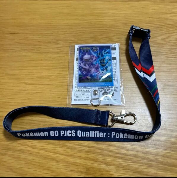 ポケモン GO PJCS Qualifier ストラップ フォンタブ