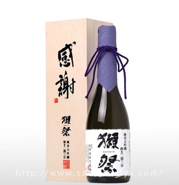 獺祭 感謝 純米大吟醸 磨き二割三分 720ml 【木箱入り】贈り物にいかがでしょうか