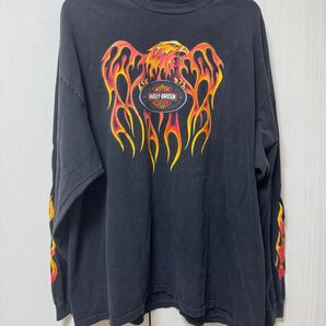 ハーレーダビッドソン ファイヤーフレイム ロンT 2000年 XL