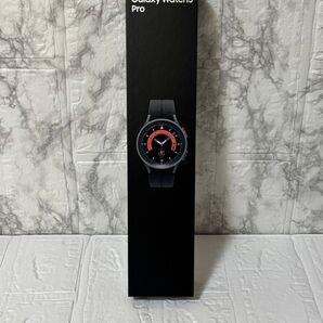 Galaxy Watch5 Pro 45mm ブラックチタニウム 国内正規品