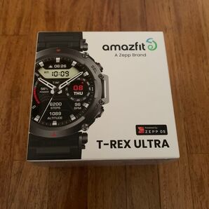 新品 保証あり Amazfit T-REX ULTRA 47mm スマートウォッチ 登山 アビスブラック 黒 Amazfit