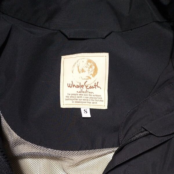 Whole Earth Collection GORE-TEX ナイロンジャケット Sサイズ ブラック