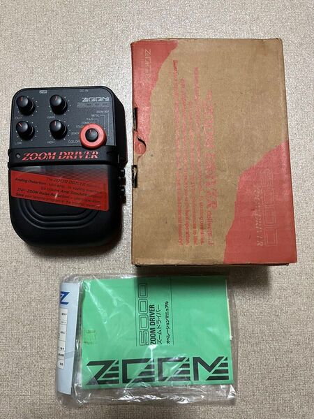 ZOOM ズーム 5000 ZOOM DRIVER エフェクター
