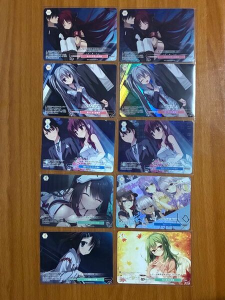 ヴァイスシュヴァルツロゼ ゆずソフト PRカードセット