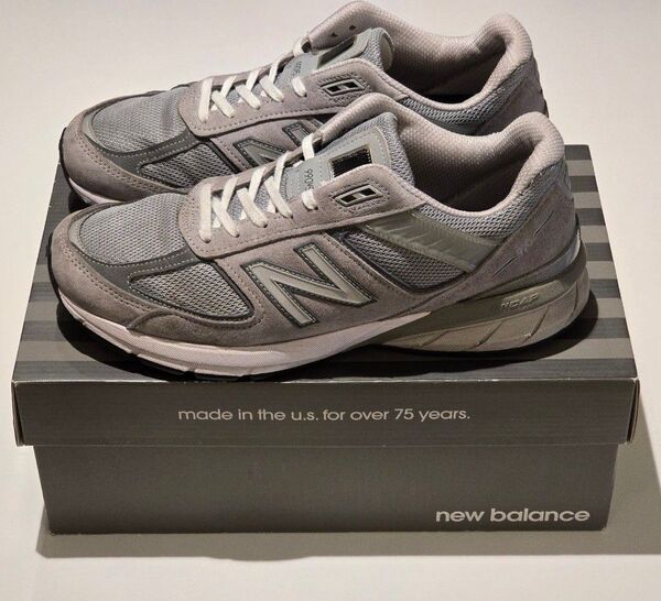 New Balance ニューバランス 990V5 made in U.S.A M990GL5 グレー 27.0