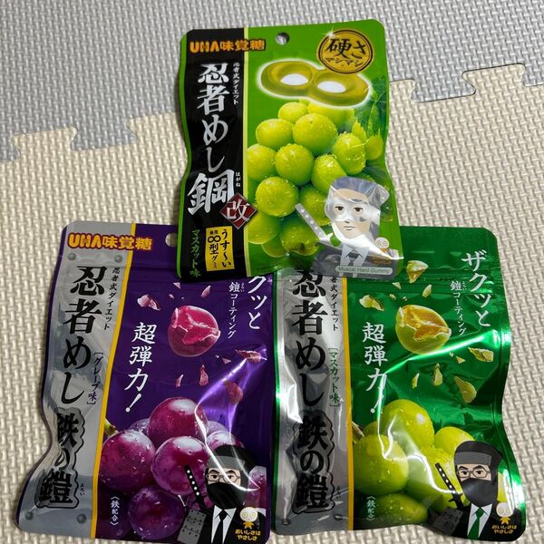 忍者めし鋼 改★鉄の鎧 マスカット グレープ★3種類