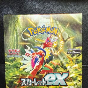 ポケモンカード スカーレットex box 新品未開封 シュリンクなし