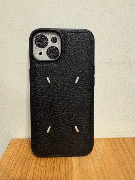 Maison Margiela風 iPhone14 スマホケース ブラック