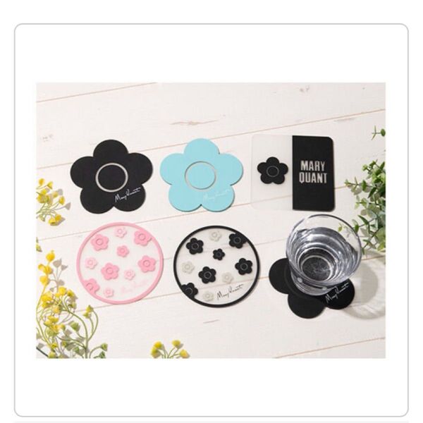 MARY QUANT クリアラバーコースター ★全5種★マリークワント ★ガチャガチャ ガシャポン カプセルトイ