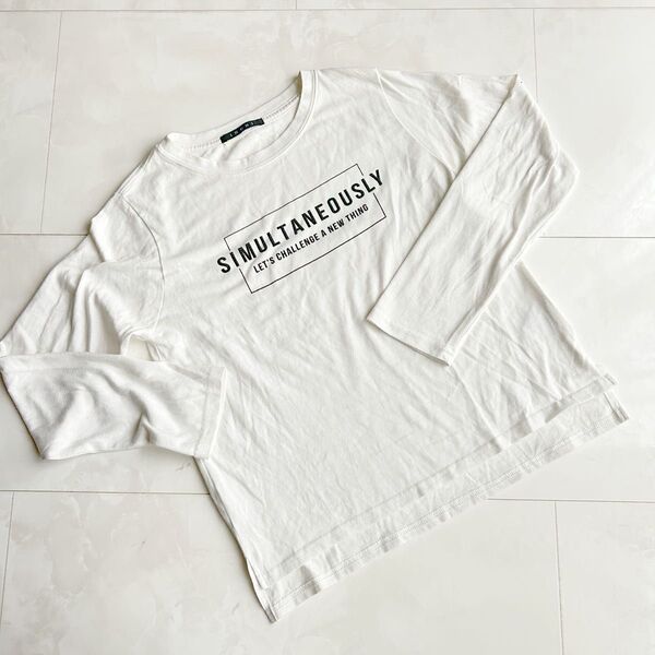 INGNIイング★ ラインストーンの長袖Tシャツ ロンT